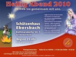 Heilig Abend - Feiern sie gemeinsam mit uns, Großveranstaltung, Görlitz, Sachsen