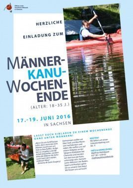 Männer- Kanuwochenende, Gruppenevent, Kriebstein, Sachsen