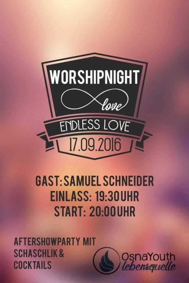 Worshipnight - Kleines oder selbst organisiertes Event - Osnabrück