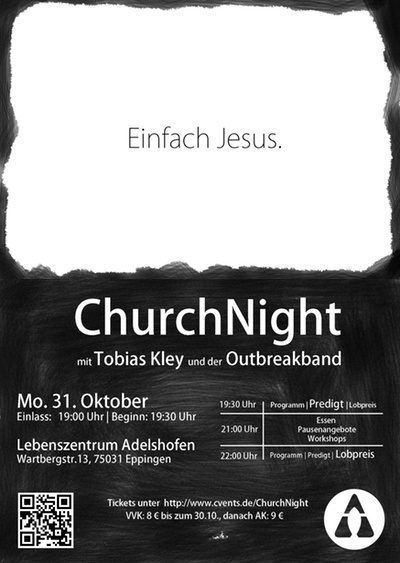 CHURCHNIGHT - besonderer Gottesdienst - Wartbergstraße 13  Eppingen