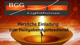 Weihnachtsgottesdienst in Ebingen, besonderer Gottesdienst, Gospelforum Zollernalb – Lighthouse Albstadt, Baden-Württemberg