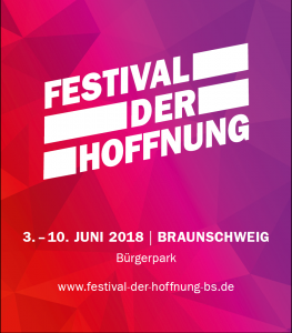 Festival der Hoffnung, Großveranstaltung, Bürgerpark Braunschweig, Niedersachsen