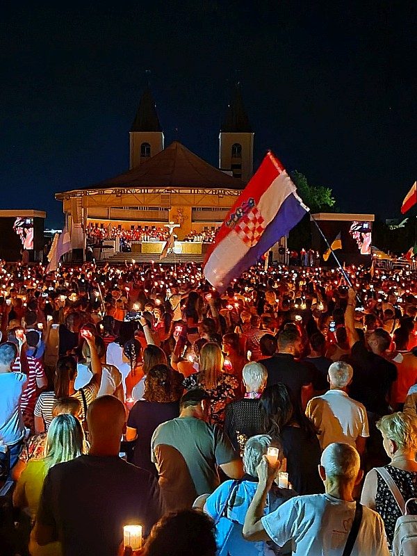 34. Jugendfestival Medjugorje Mladifest 2023 - Großveranstaltung - Medjugorje - Maria Medjugorje