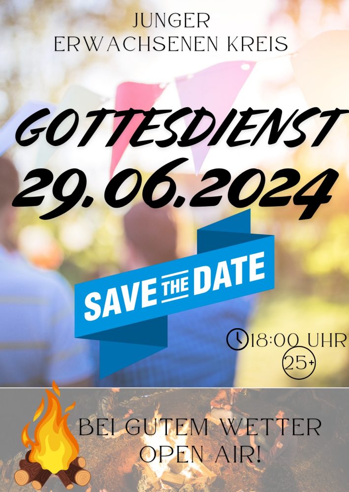 Open Air Junger Erwachsenen Gottesdienst - besonderer Gottesdienst - Recklinghausen