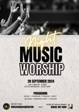 Music Worship Night, Konzert, Siegburg, Nordrhein-Westfalen