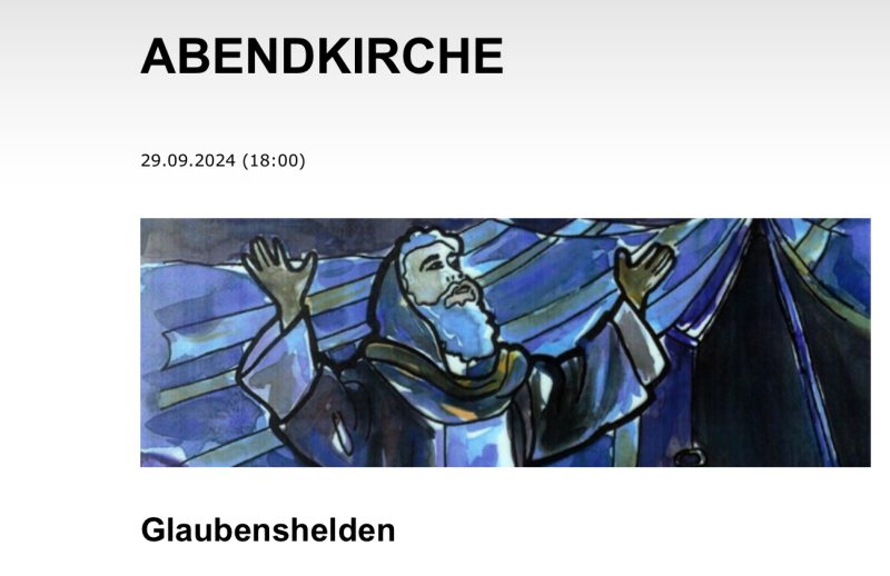 Abendkirche Bochum mit Steffan Pogorzelski - besonderer Gottesdienst - Bochum